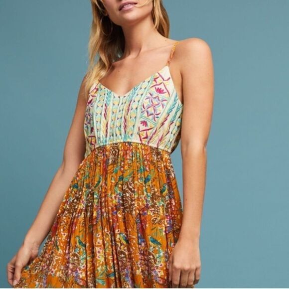 Rags Maxi Embroidered Dress - Picture 2 of 12